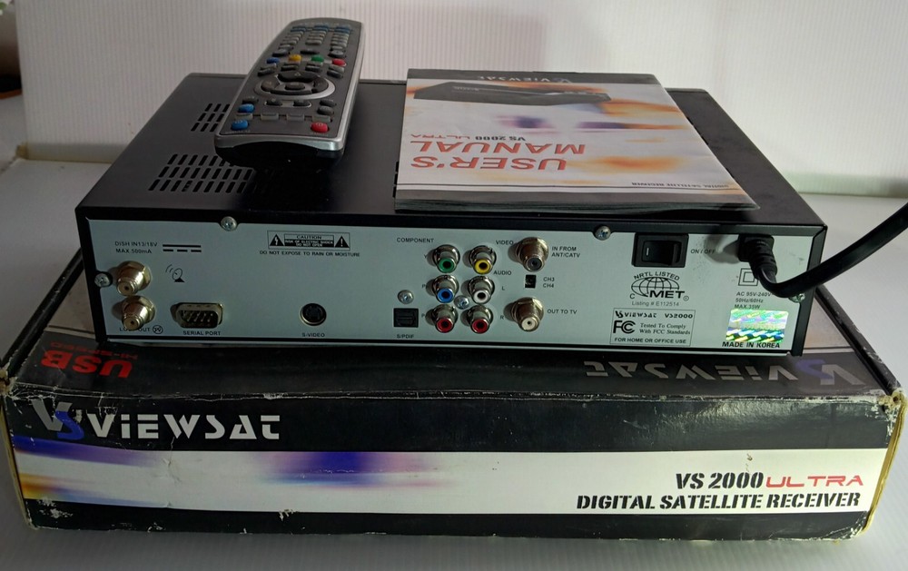 VIEWSAT VS2000 ULTRA Digital Satellite Receiver