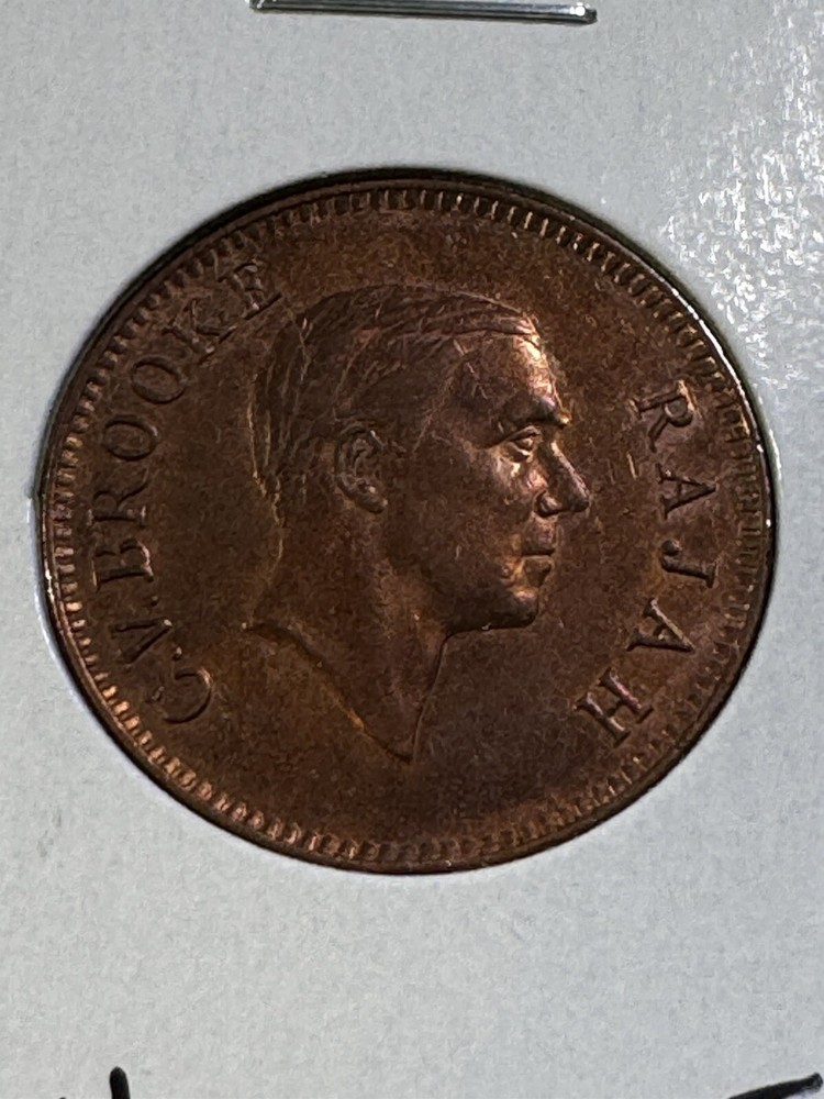 1937-H Sarawak 1 Cent
