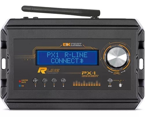 Expert Electronics PX1 Connect 4 Way Audio Processor 28 Band Equalizer Bluetooth