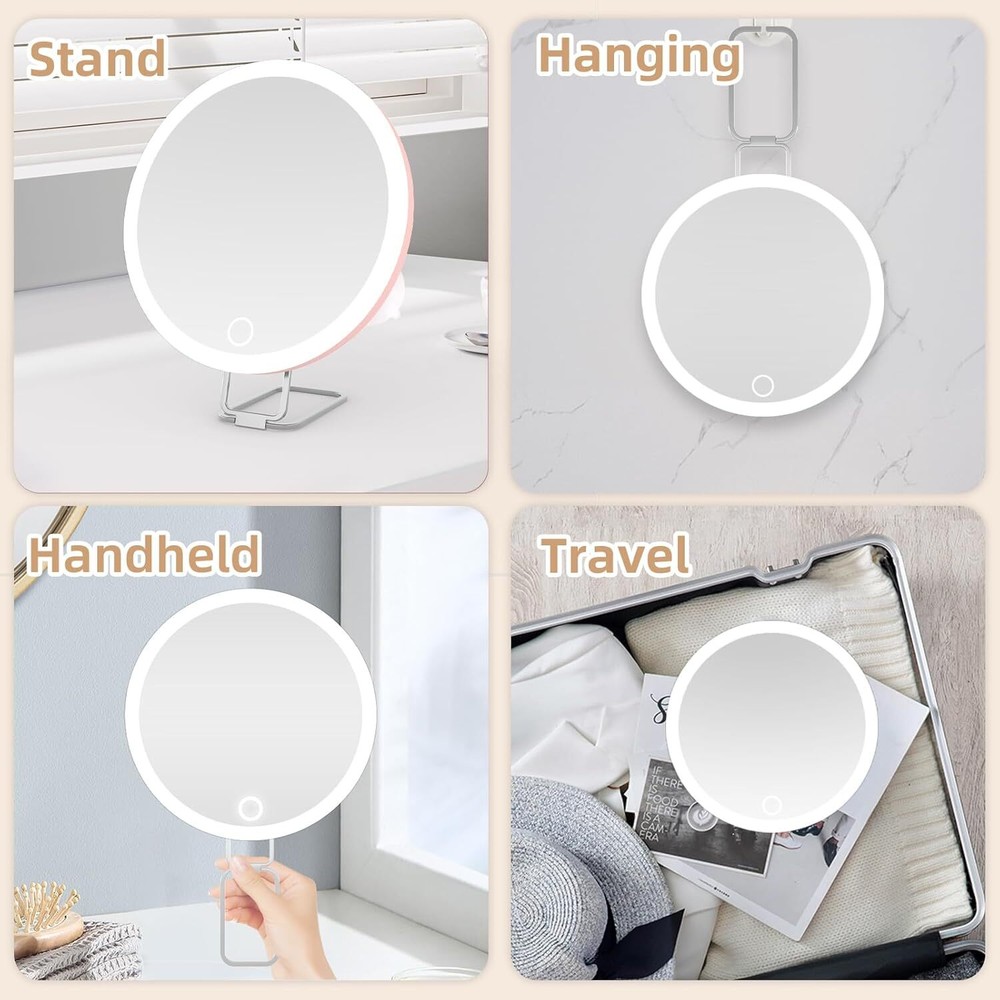 Magnifier with light, 30x Travel Magnifier with light