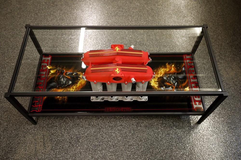 Ferrari Custom Intake Manifold Table