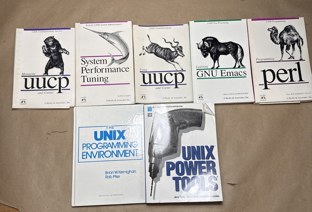 UNIX Book Bundle Programming Enviroment Kernighan Power Tools UUCP more