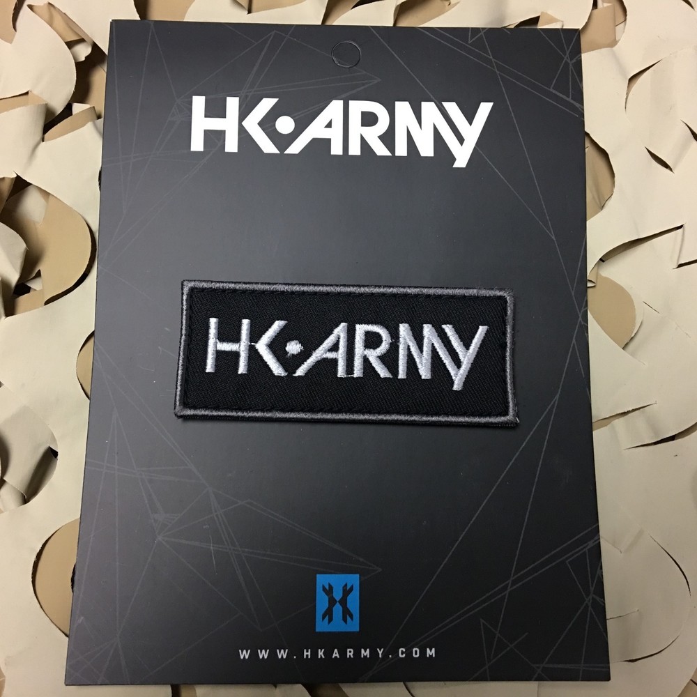NEW HK Army Paintball Patch - Typeface