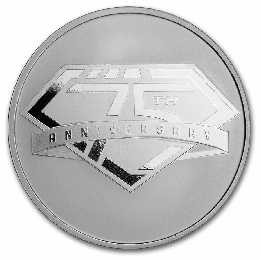 1 oz NASCAR 75th Struck Silver Round (TEP)