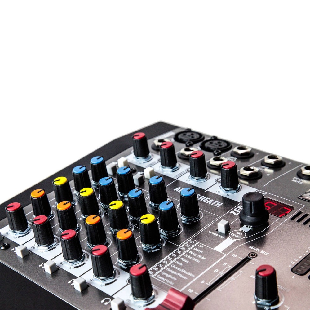 Allen & Heath ZED-6FX Compact 6 input analog mixer with FX