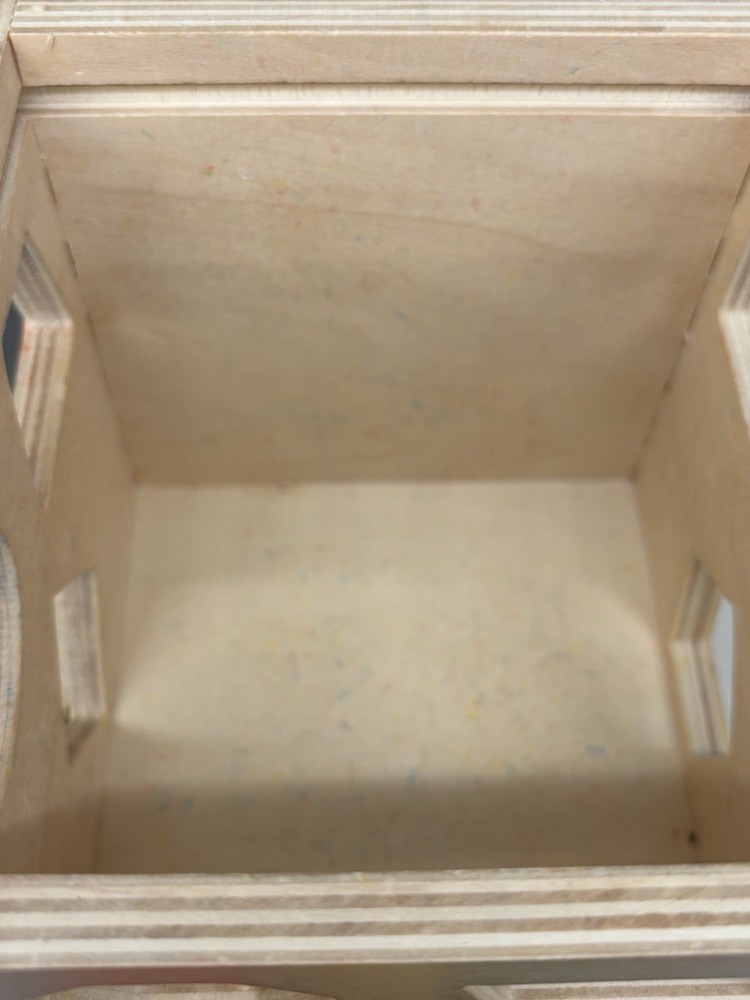 Shape Sorting Cube - Melissa & Doug COMPLETE WITH 12 BLOCKS