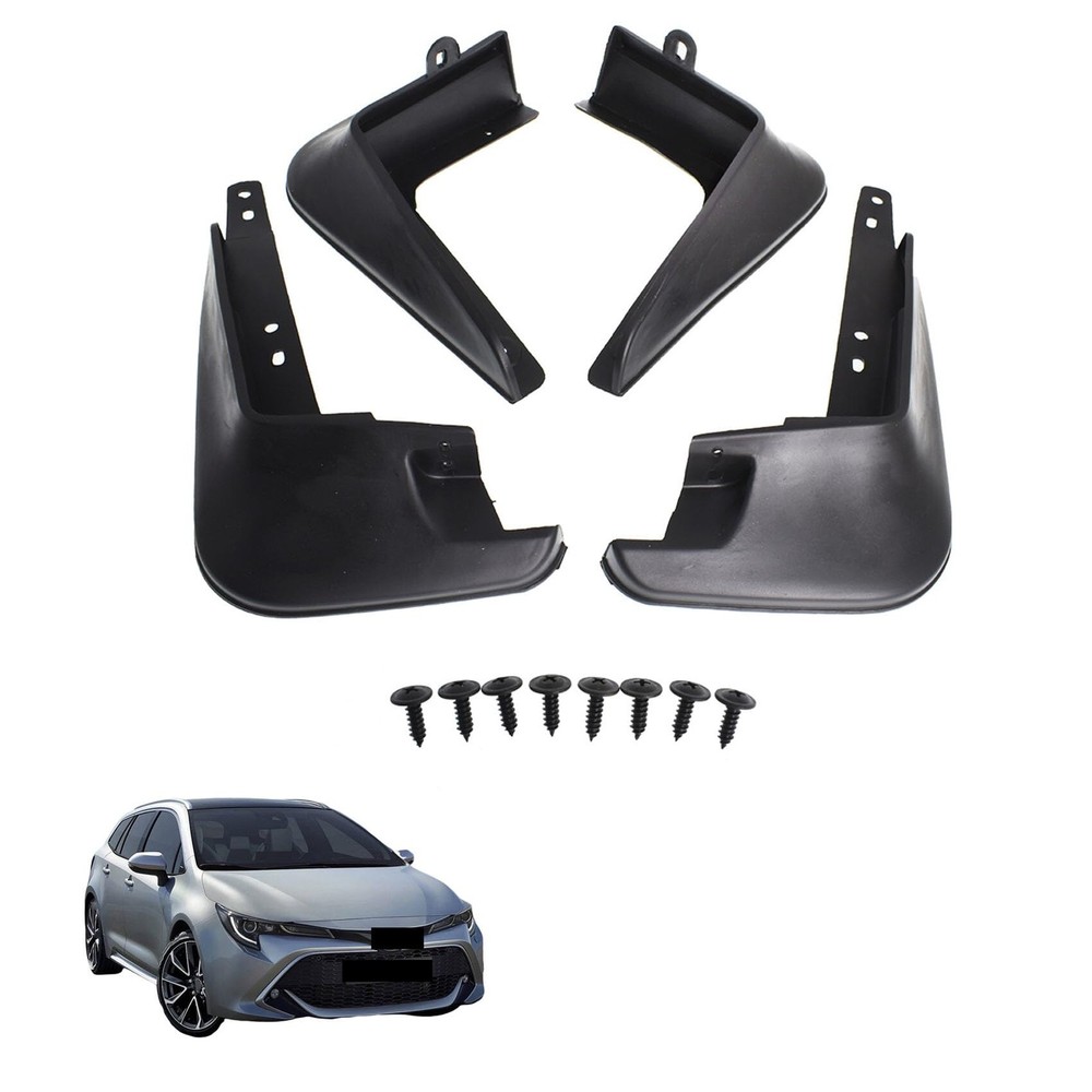 4PCS Black Car Mud Flaps Splash Guards Replacement
