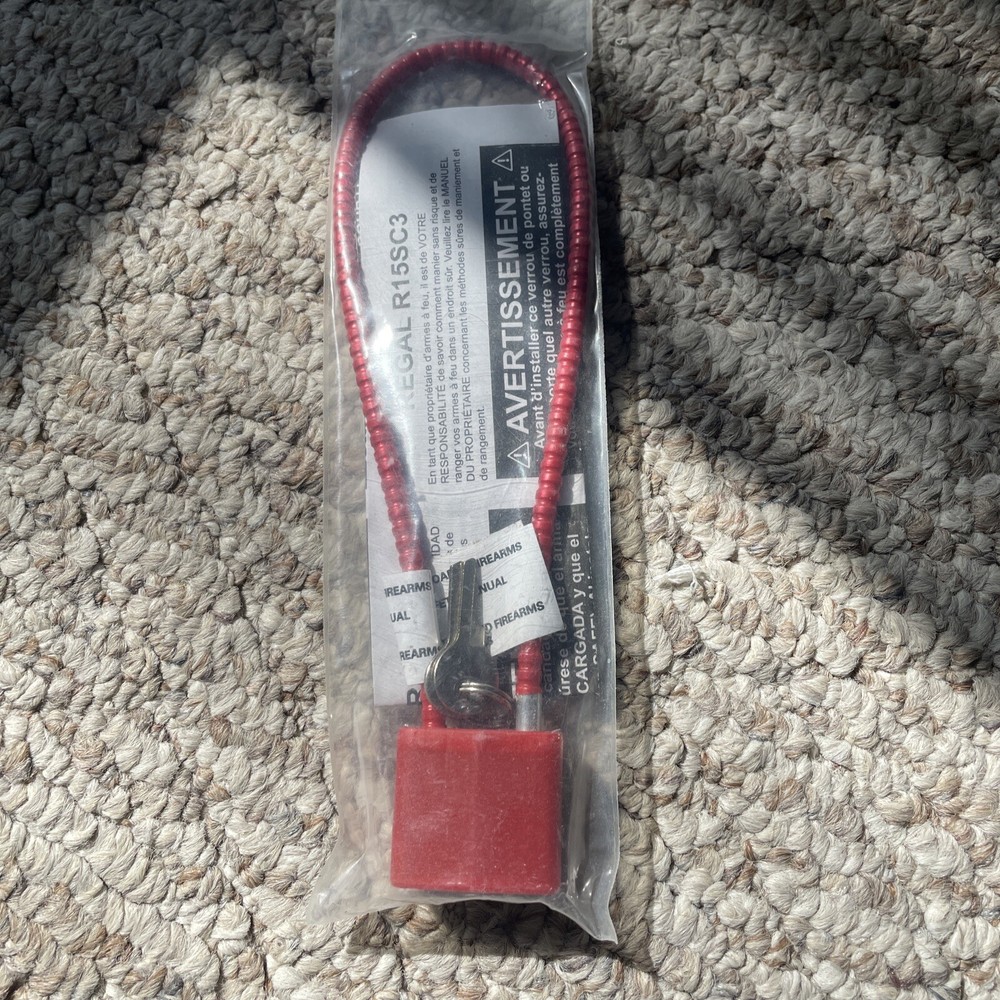 Project Childsafe  Cable Gun Lock with Two Keys
