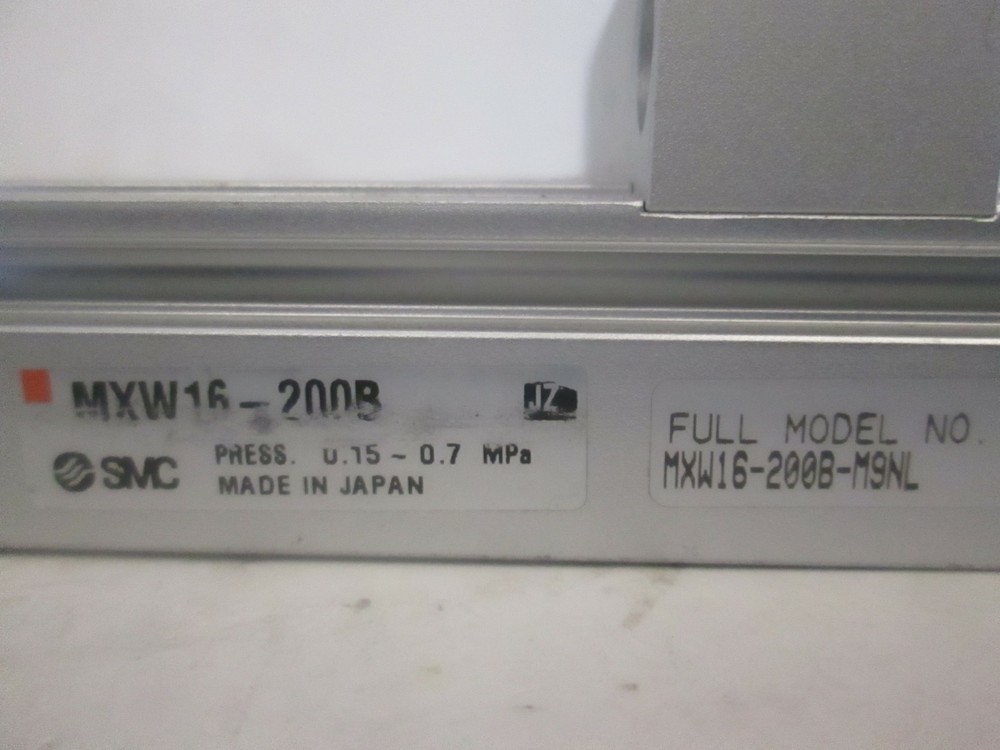 SMC, Guided Cylinder, MXW16-200B, Used