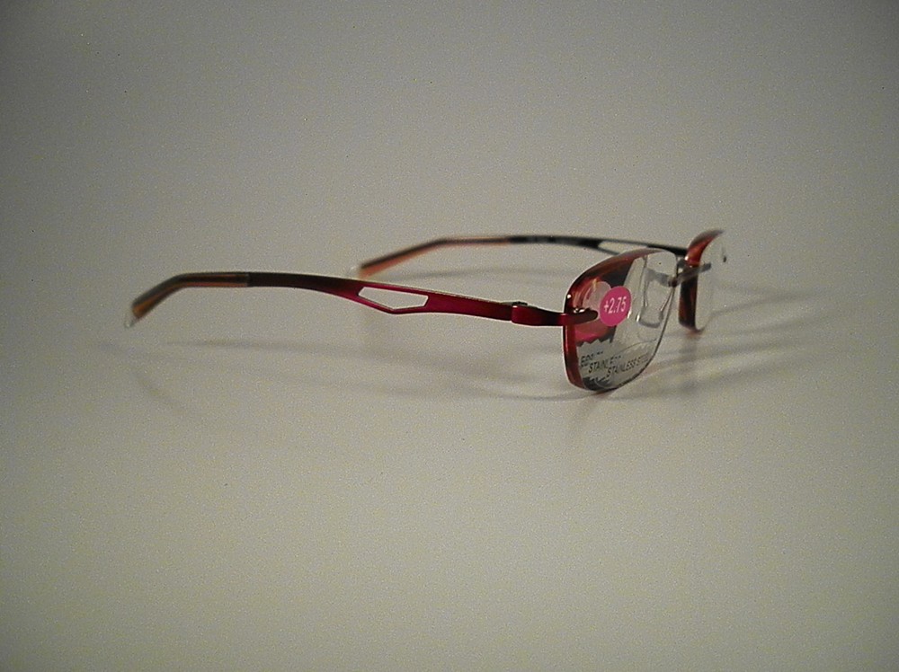 READING GLASSES INSIGHT RUBY W2 FRAMELESS 16a