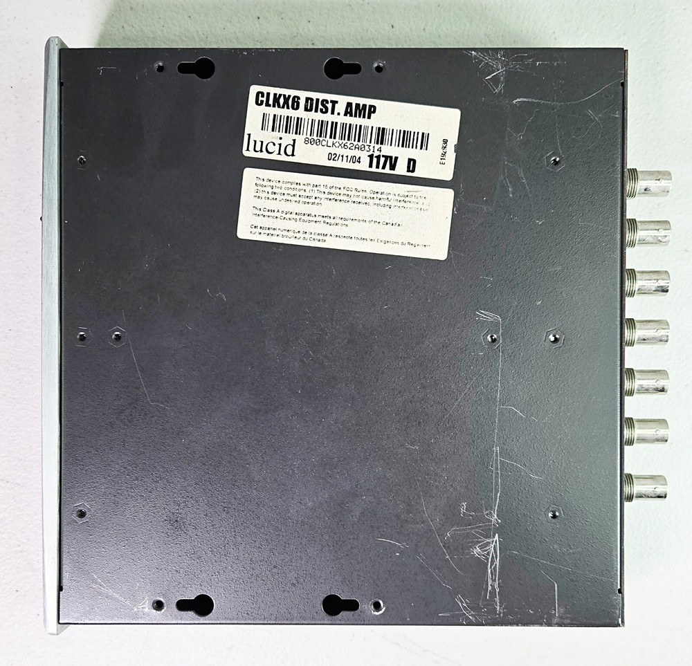 Lucid CLKX6 Audio Clock Distribution Amplifier