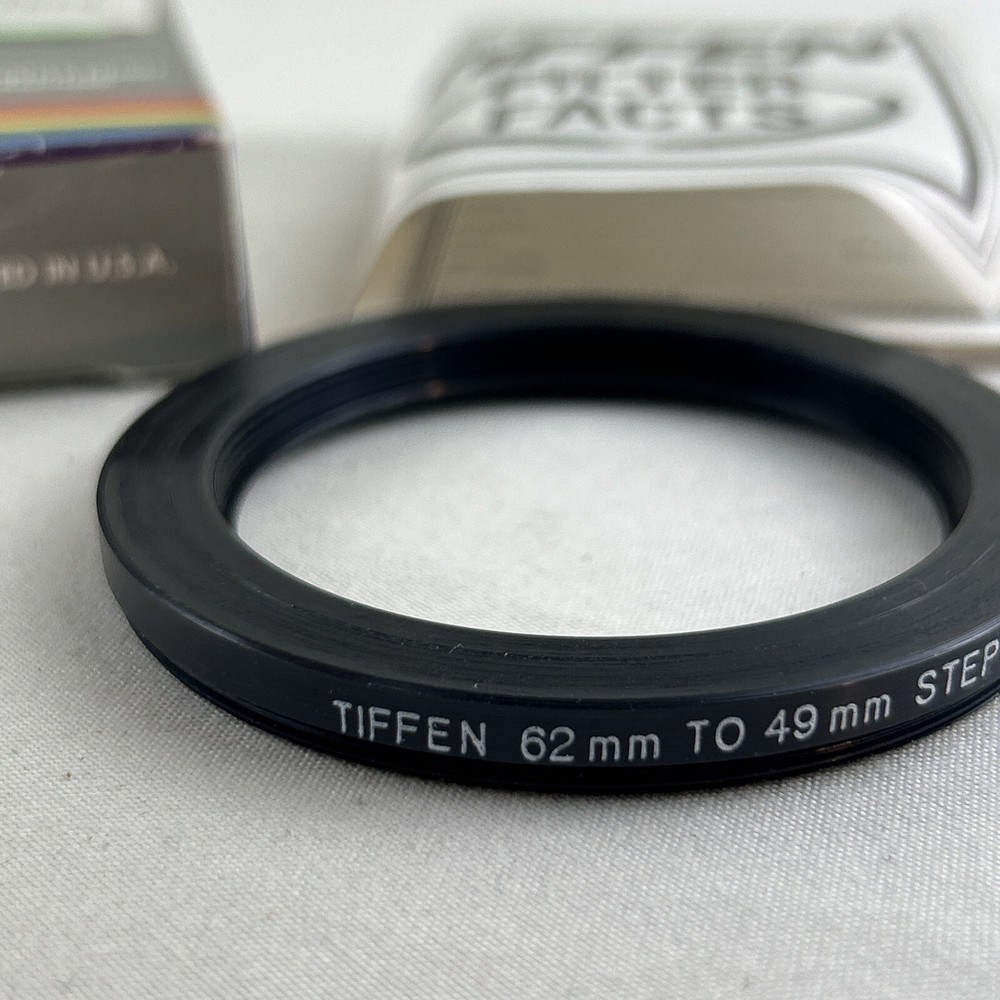 Tiffen screw-in step-down ring 62 to 49