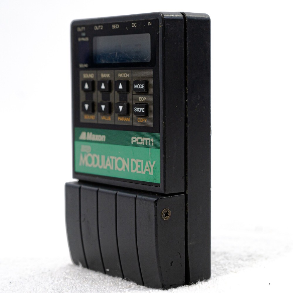 Maxon PDM-1 Programmable Modulation Delay Guitar Effect Pedal