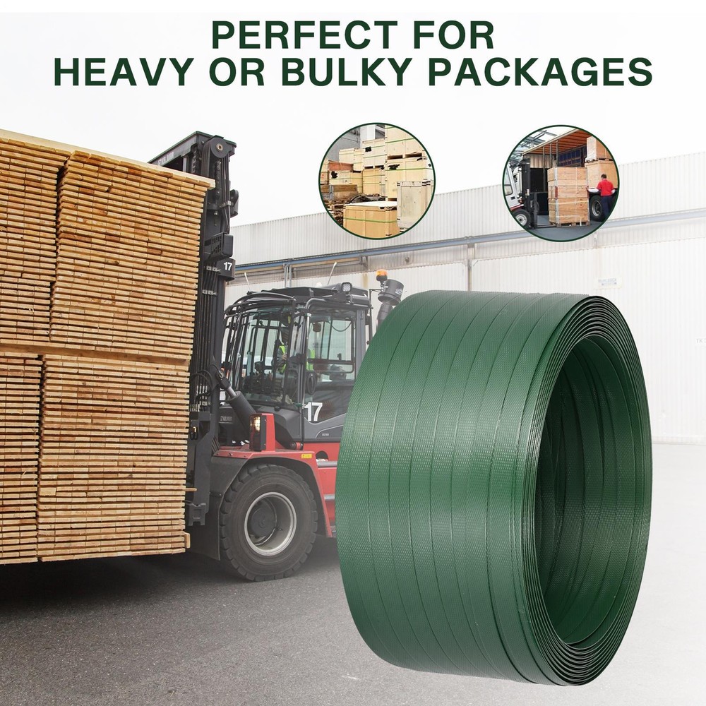 Banding Strapping Kit Pallet Packaging Strapping Tool PET Tensioning Tool 2000Ft