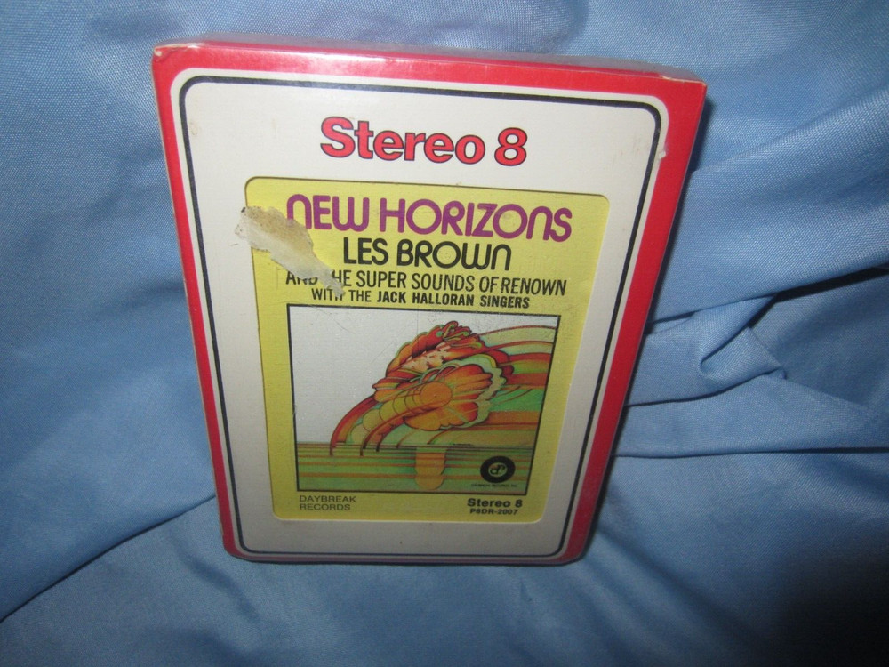 Les Brown SEALED 8 Track Tape New Horizons