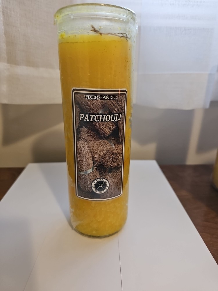Patchouli Fixed Candle Dressed And Blessed 7 Day Candle