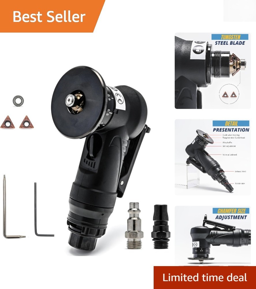 Mini Chamfering Tool 45 Degree Handheld Metal Deburring Trimming Chamfering Mach