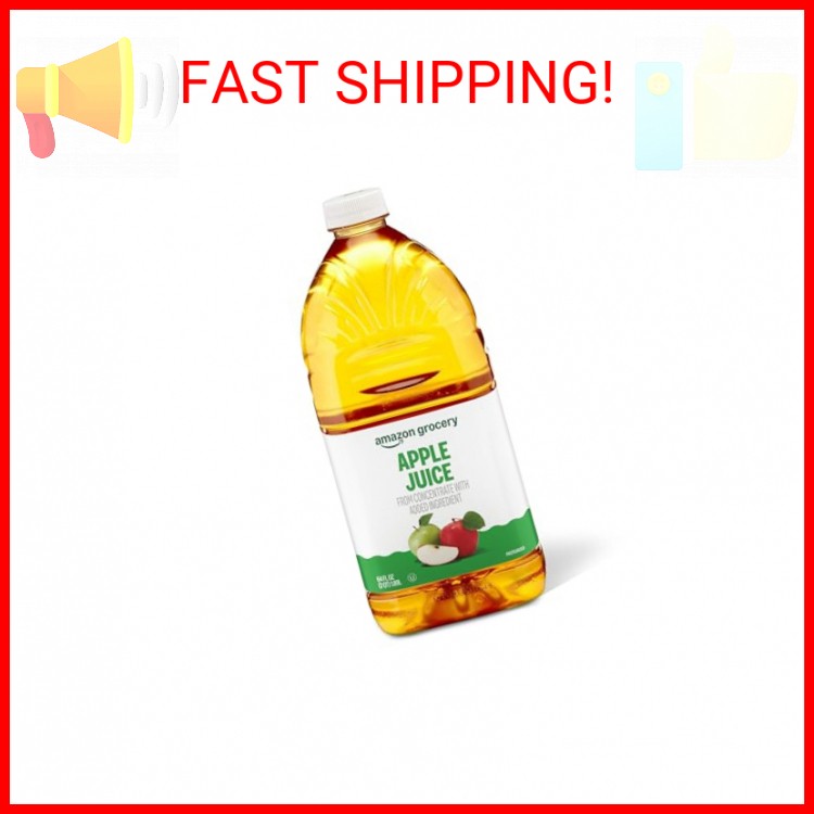 Amazon Grocery, Apple Juice, 64 Fl Oz