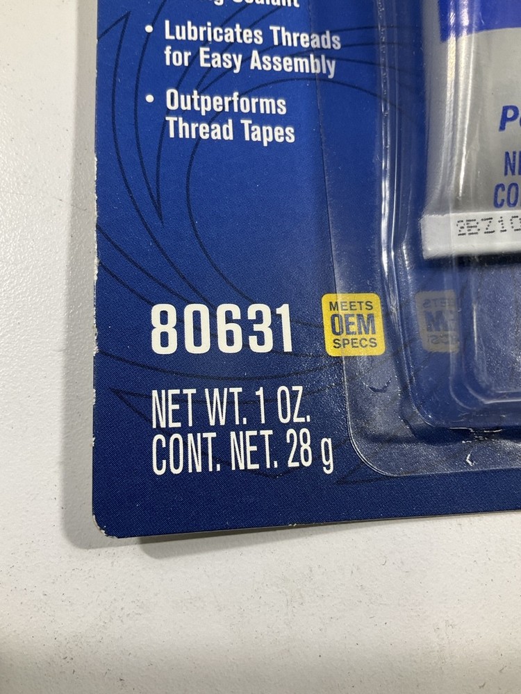 Permatex 80631 Thread Sealant General Purpose With PTFE