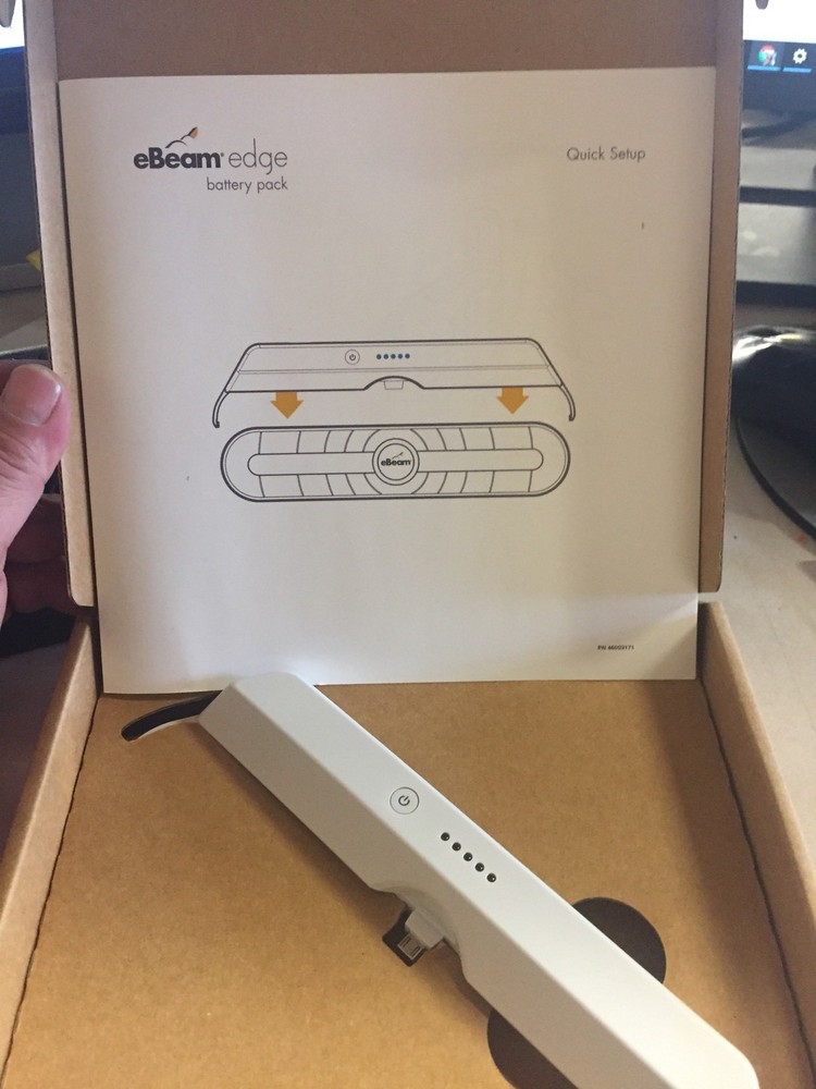 eBeam Edge battery pack