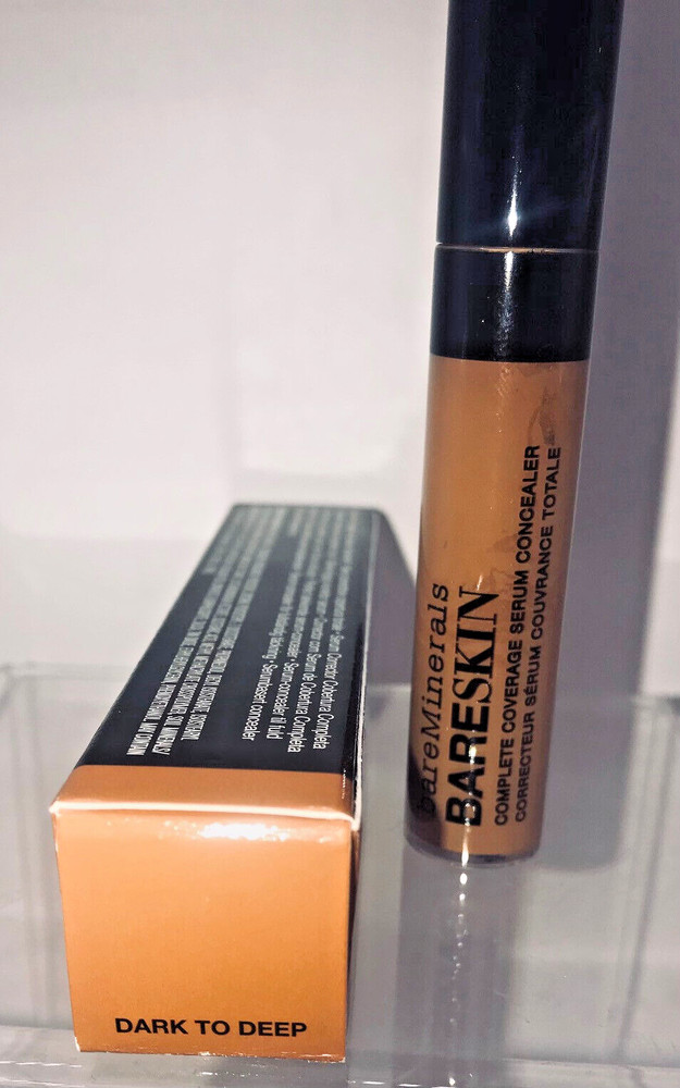 BareMinerals Bareskin Complete Coverage Serum Concealer DARK TO DEEP - Size 6mL