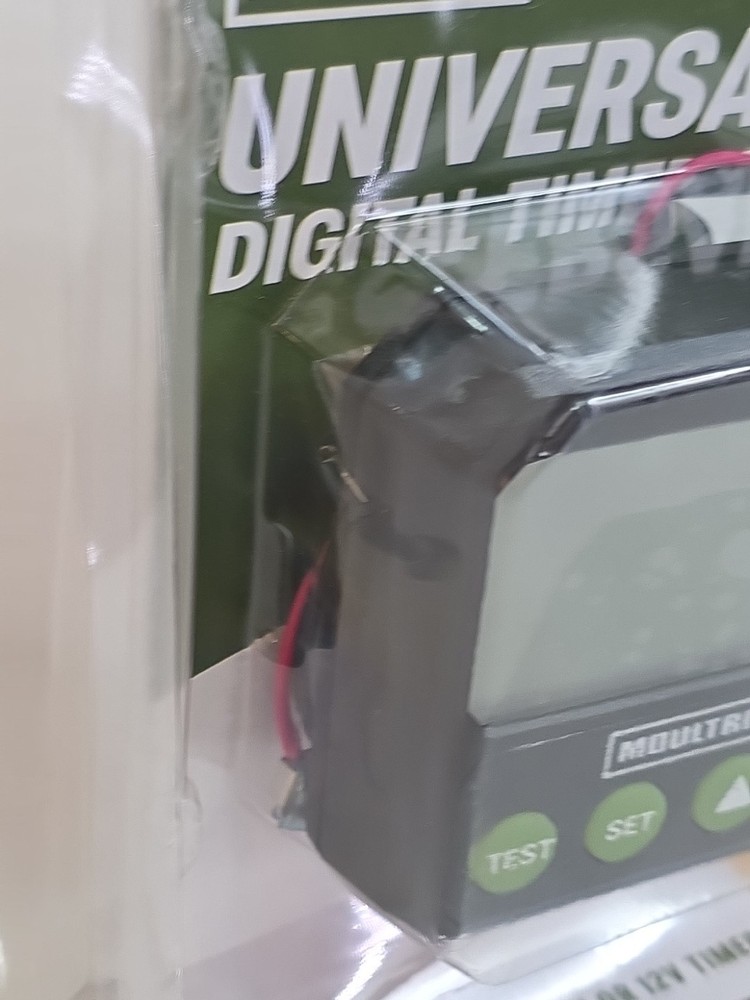 Moultrie Universal Digital Timer III Programmable Feeder Timer Black (MFA-15095)
