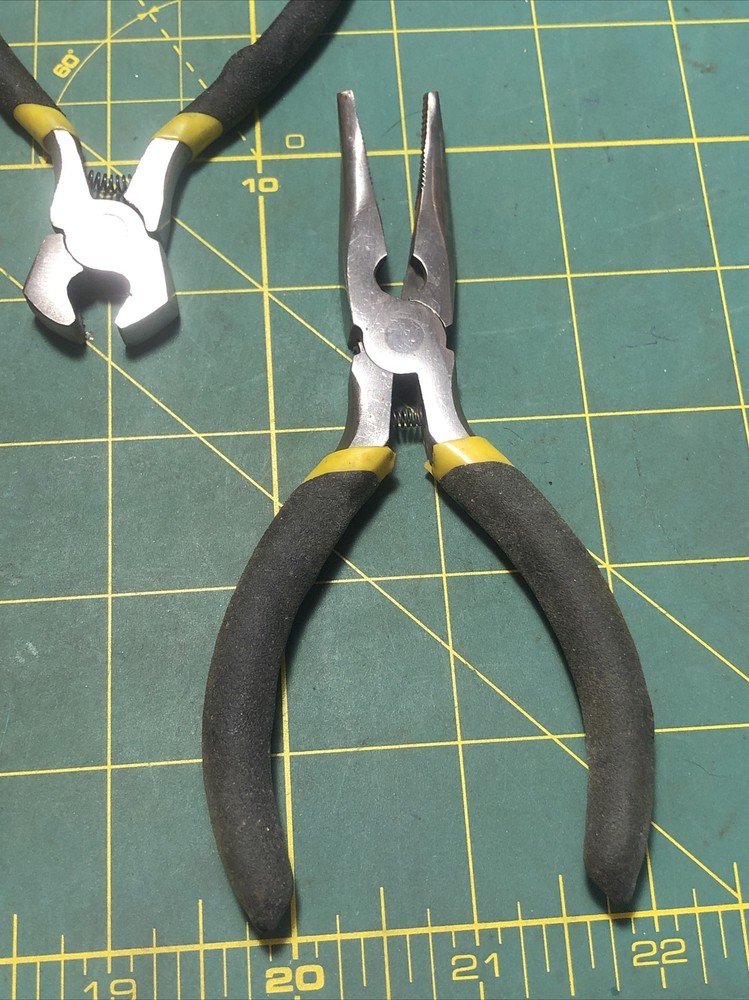 Vintage 4 Piece Pliers Cutters Tool Set 9JD Spring Tools