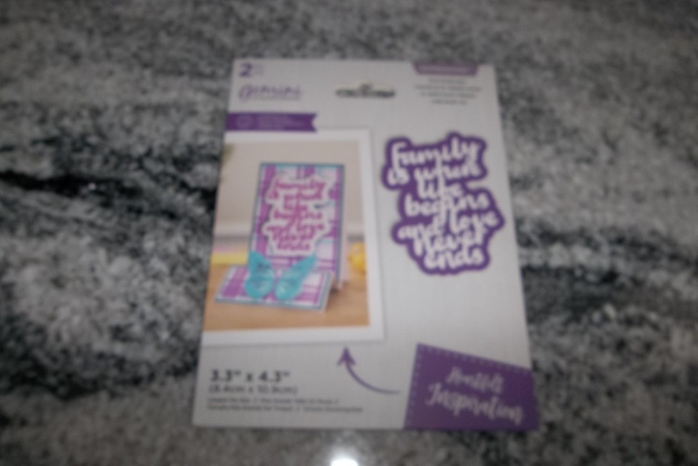 Gemini Expressions "Love Never Ends" Die   New