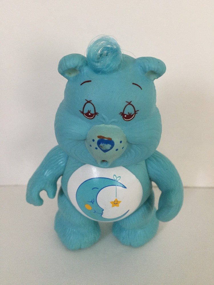 Vintage 1983 Care Bears BEDTIME BEAR Posable PVC Figure Kenner
