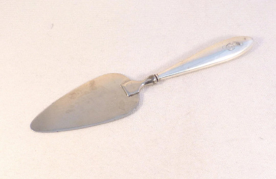 Plain Sterling Handle Cheese Server-Mono C-As Is Blade