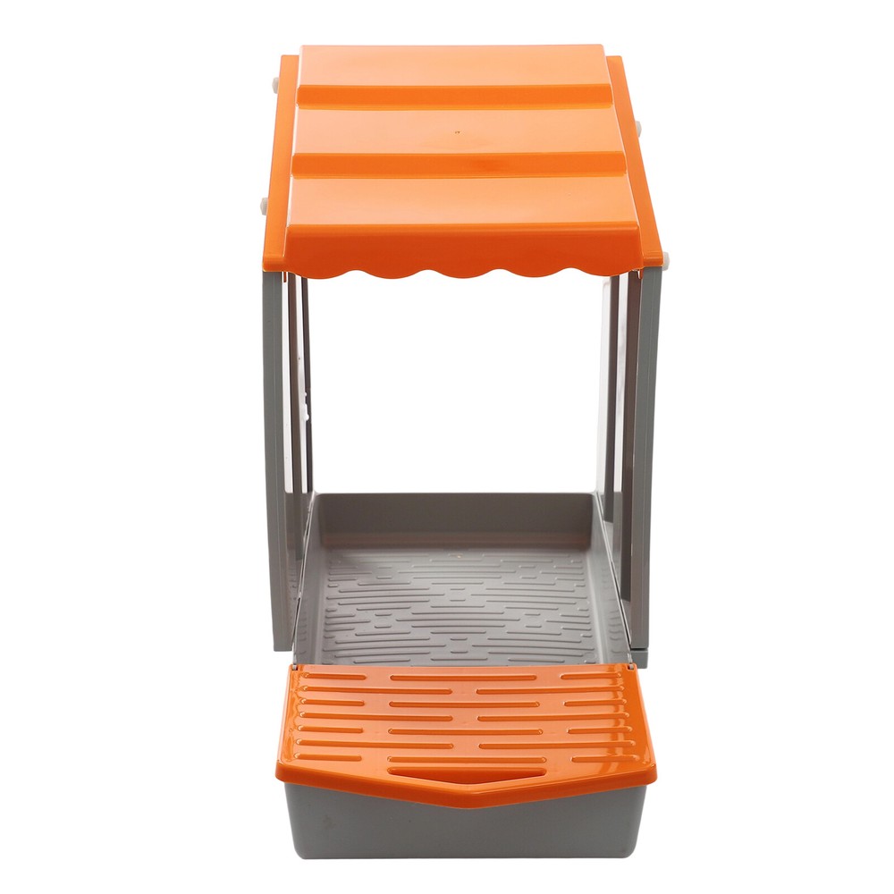 Orange Chicken Nesting Box Modern 4-Compartment Chicken Nesting Box PP NEW