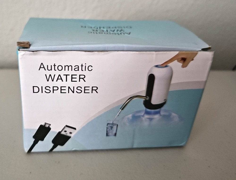 Water Pump Electric Automatic Dispenser 5 Gallon USB Bottle Switch 1 Day Ship