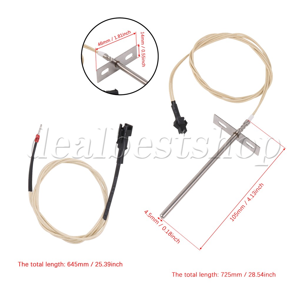 Temperature Sensor Tool Replacement for Pit Boss 700 and 820 725x645mm