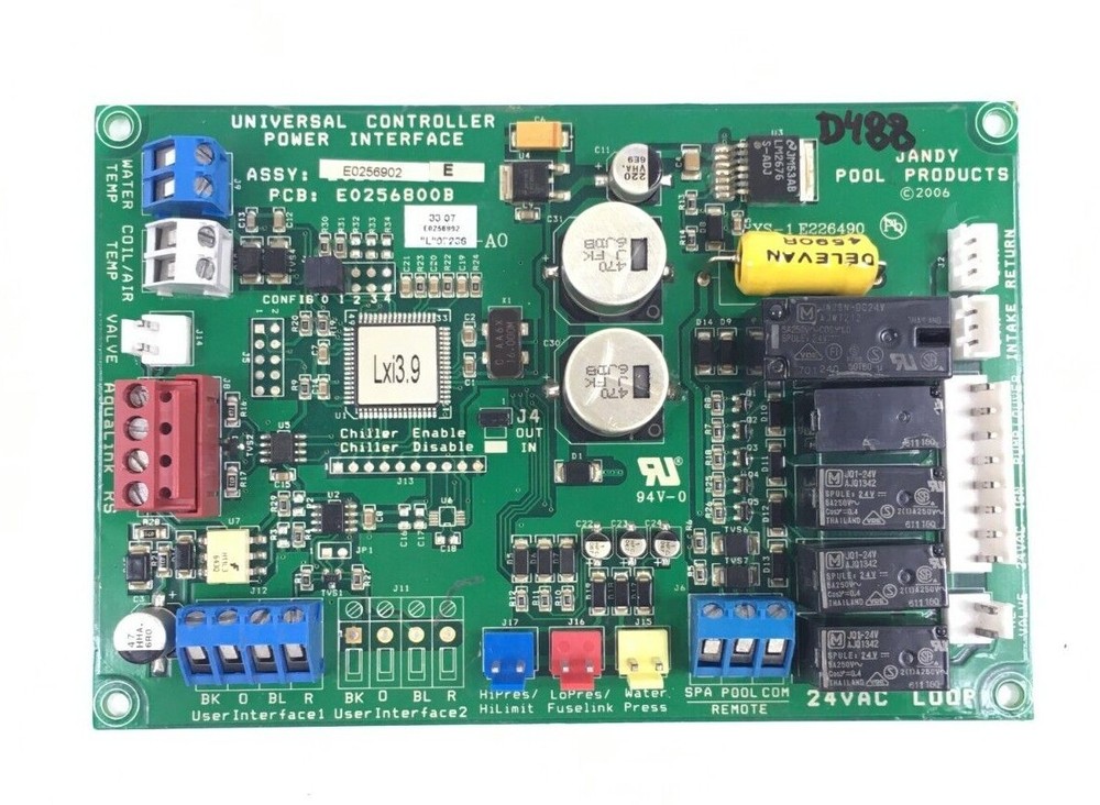 JANDY E0256902 E Universal Controller Power Interface E0256800B LXi3.9 #D488