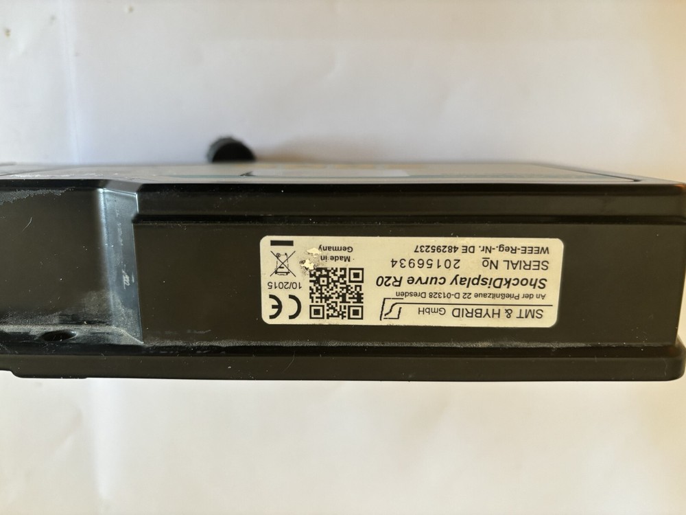 Moni Log Shock Display Curve R20 Transportation Vibration Logger