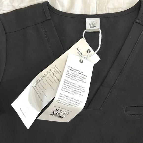 Black Scrub Jogger Set Size X-Small