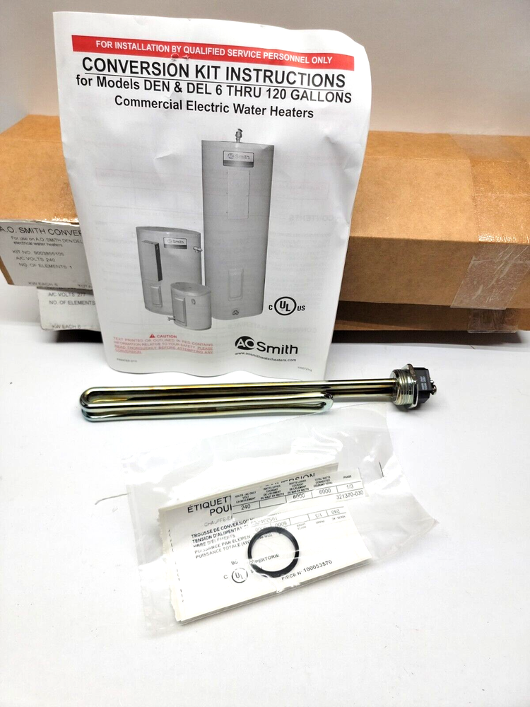 A.O Smith 9003855105 9003836105 Conversion Kit Series Electric Water Heaters