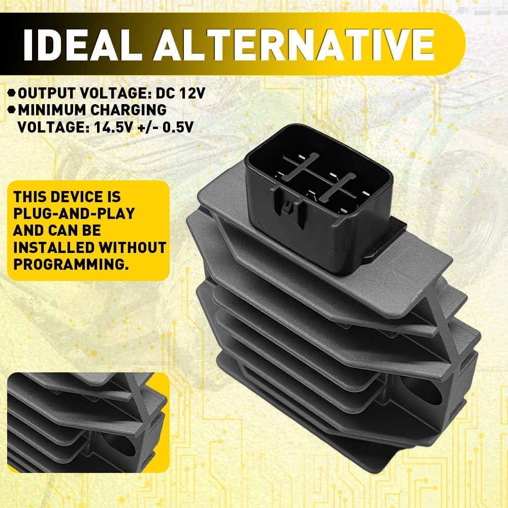 Voltage Regulator Rectifier For Yamaha XVS1100A V Star 1100 Classic 2000-2002