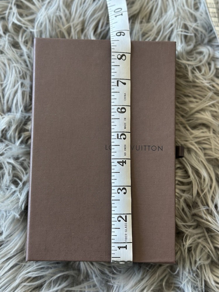 Louis Vuitton Authentic Gift Box Pull Over Size 8.5'' x 5.5'' x 1.8''