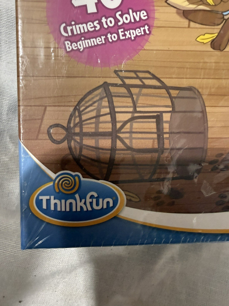 NEW & SEALED! ThinkFun Cat Crimes Logic Game