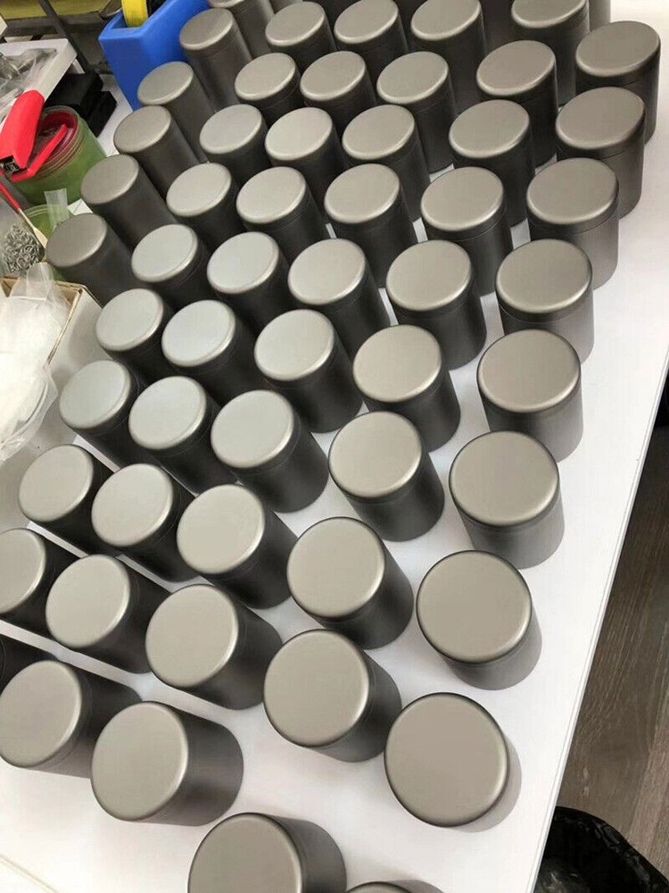 245mL Titanium Storage Box Coffee Tea Cans Emergency Container Pills Bottle Jar