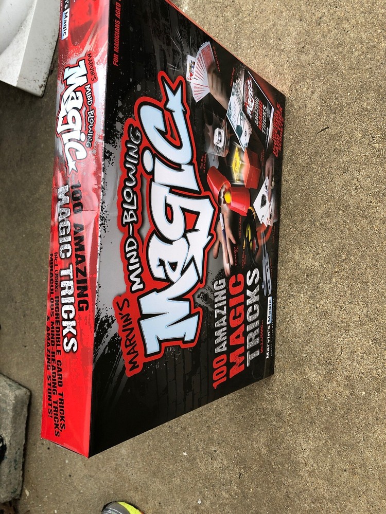 Marvin's Magic 100 Amazing Mind Blowing Magic Tricks New