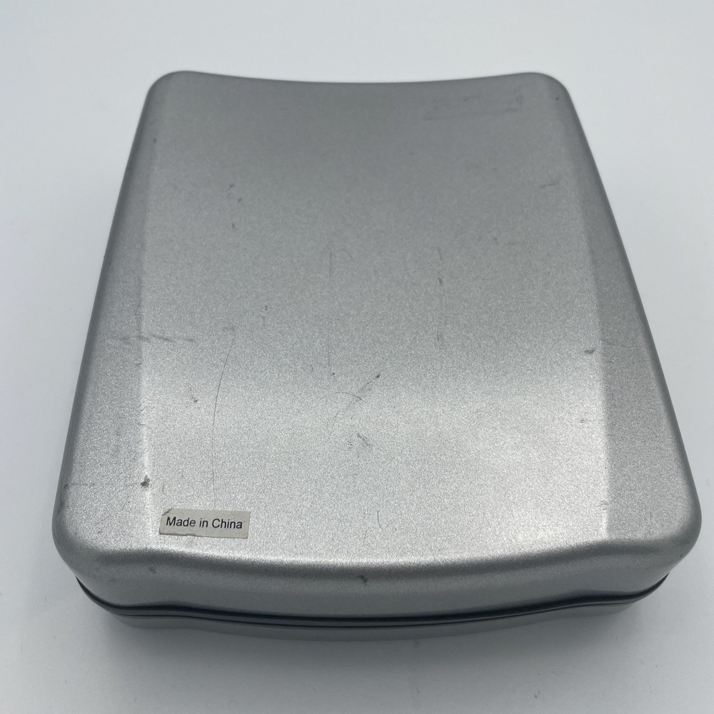 CD Projects Hard Metal 24 CD DVD Holder Case Silver Read!