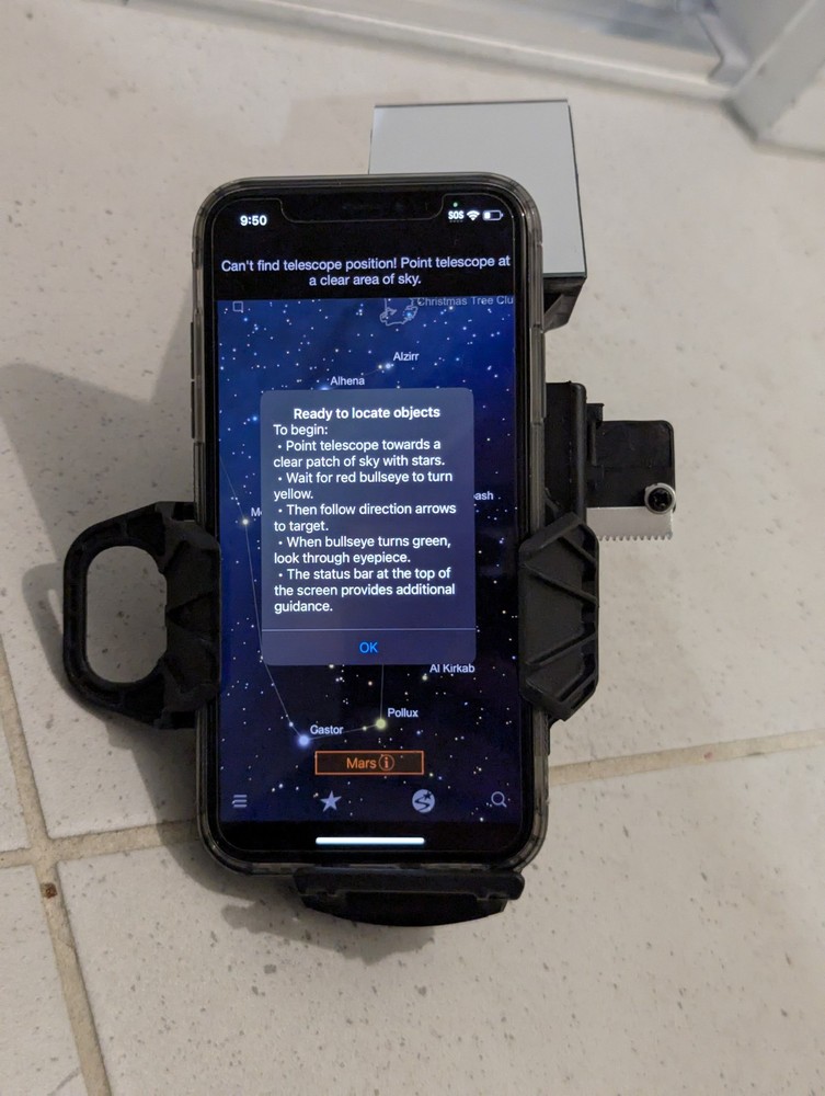 StarSense Explorer Compatible Telescope Viewfinder Mount