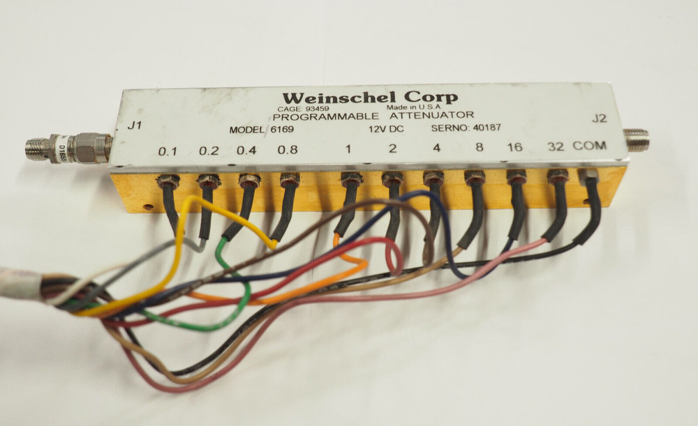 WEINSCHEL CORP Model: 6169 12VDC Programmable Attenuator