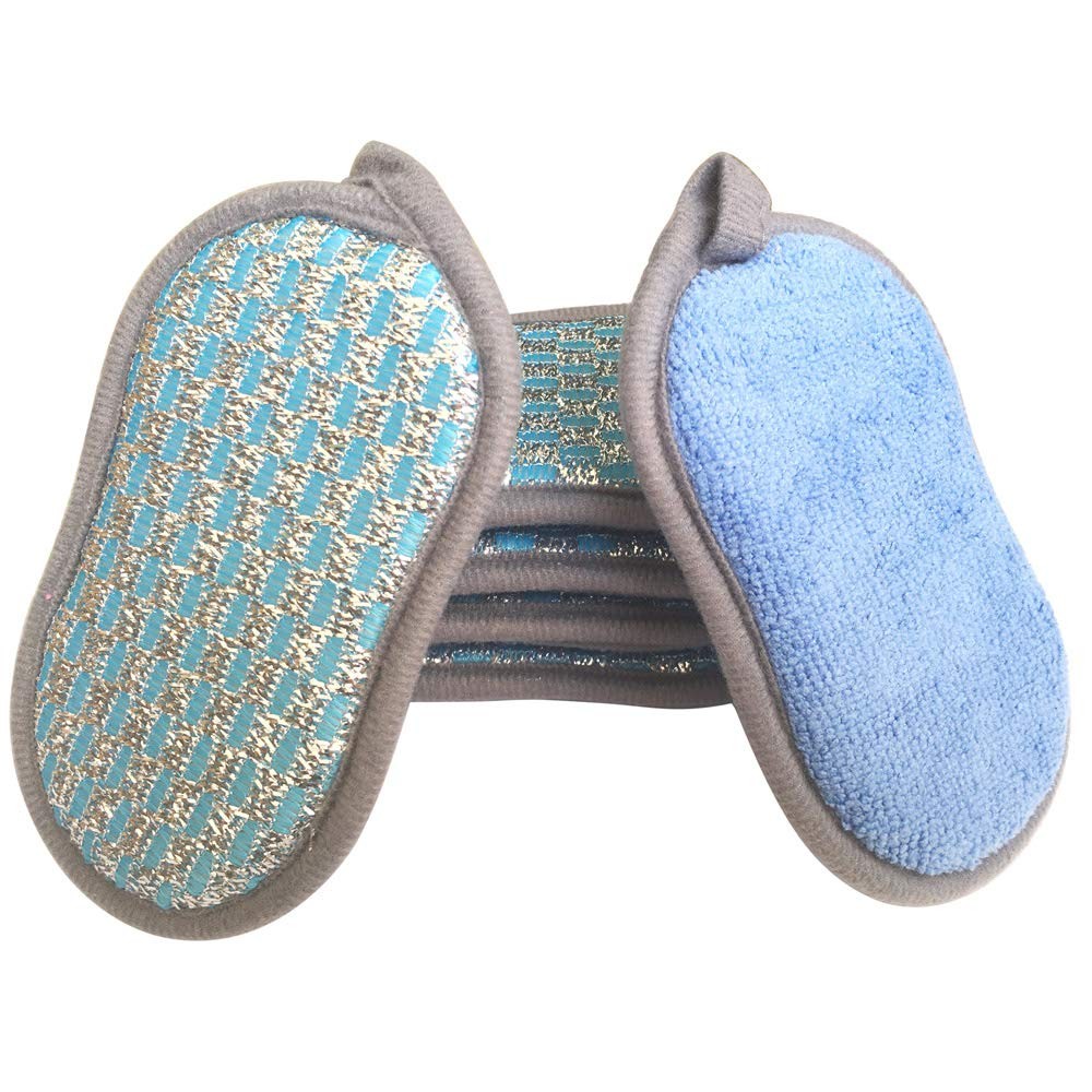 Multipurpose Scrub Sponges For Kitchen Scrubitnonscratch Doubleside Doubleeffect