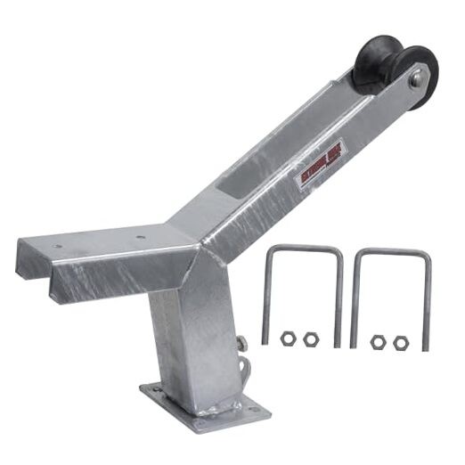3006.6895 Adjustable Trailer Winch Stand with Roller 4"