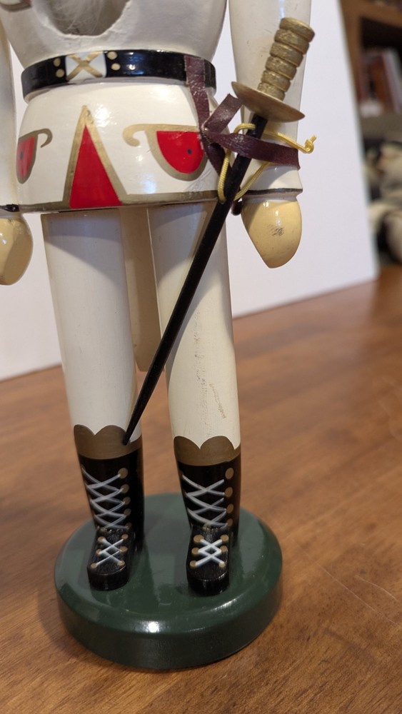Nutcracker 13 Inch White Soldier