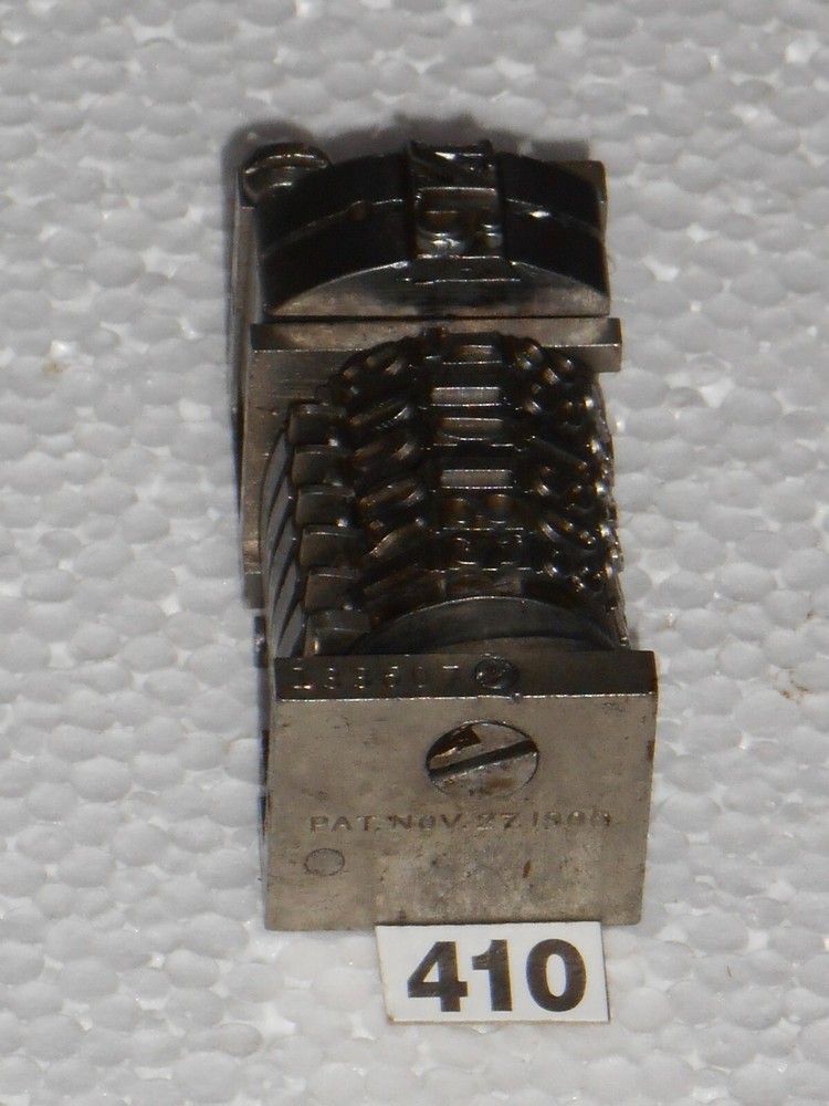 BOSTON | letterpress numbering machine | 410
