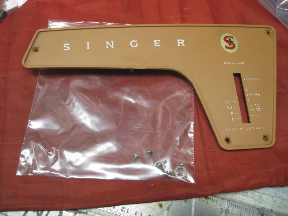 Singer Sewing Machine 239 Parts Front Face Cover Plate Panel